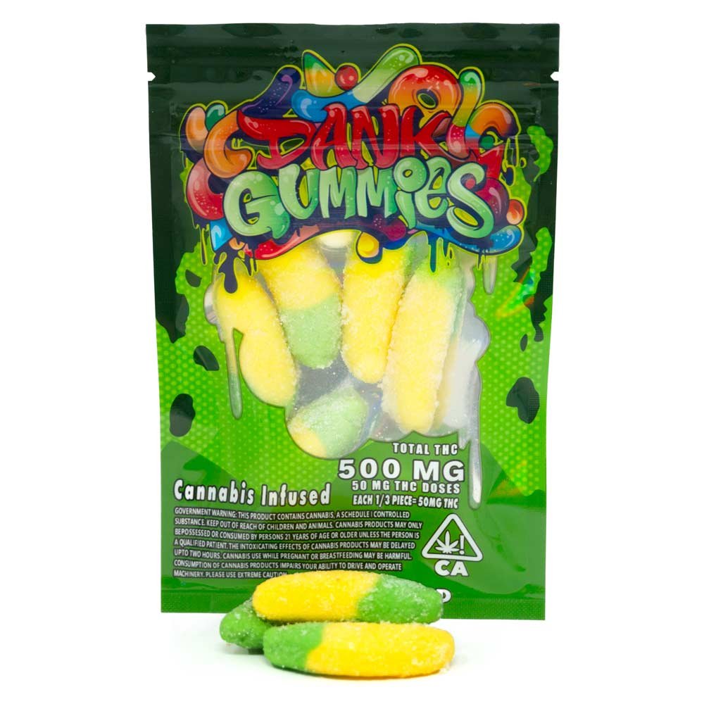 DANK GUMMIES Bananas 500mg THC 1 1 Dank Gummies 500MG - Image 2