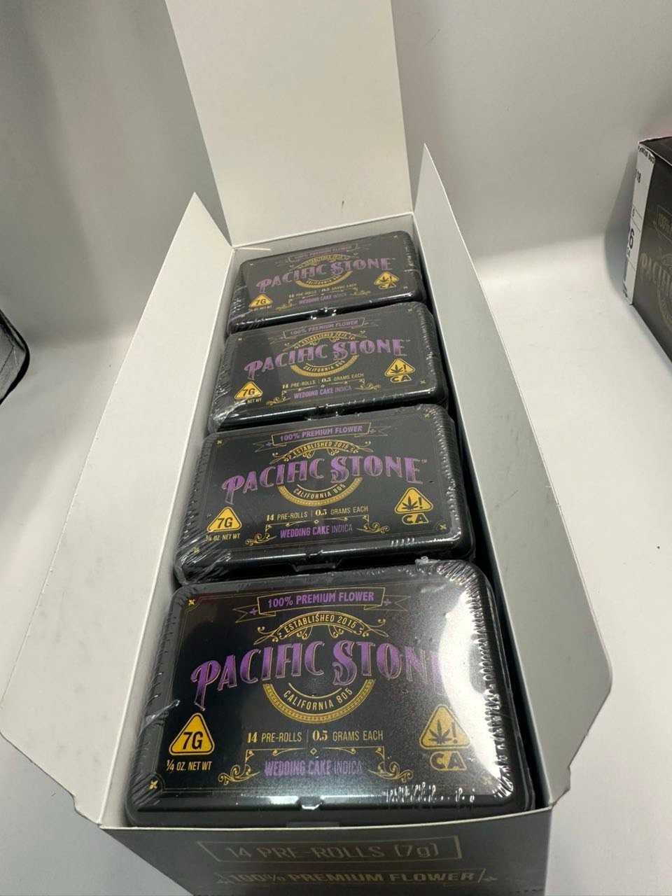 IMAGE 2025 07 27 024320 1 PACIFIC STONE PRE ROLLS – 14 PRE-ROLLS – 7G - Image 2