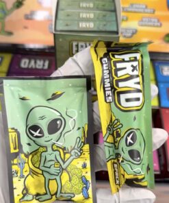 Alternative view of NEW FRYD 3G DISPOSABLE + GUMMIES – LIQUID BATTER + LIVE RESIN