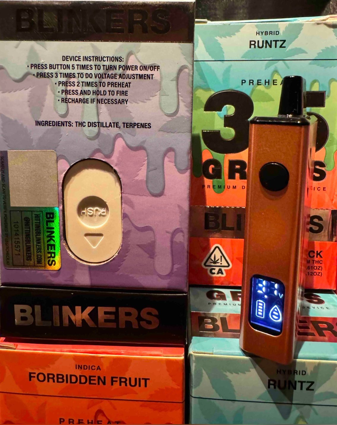 IMG 2329 1 Blinkers 3.5G Disposable - Image 3