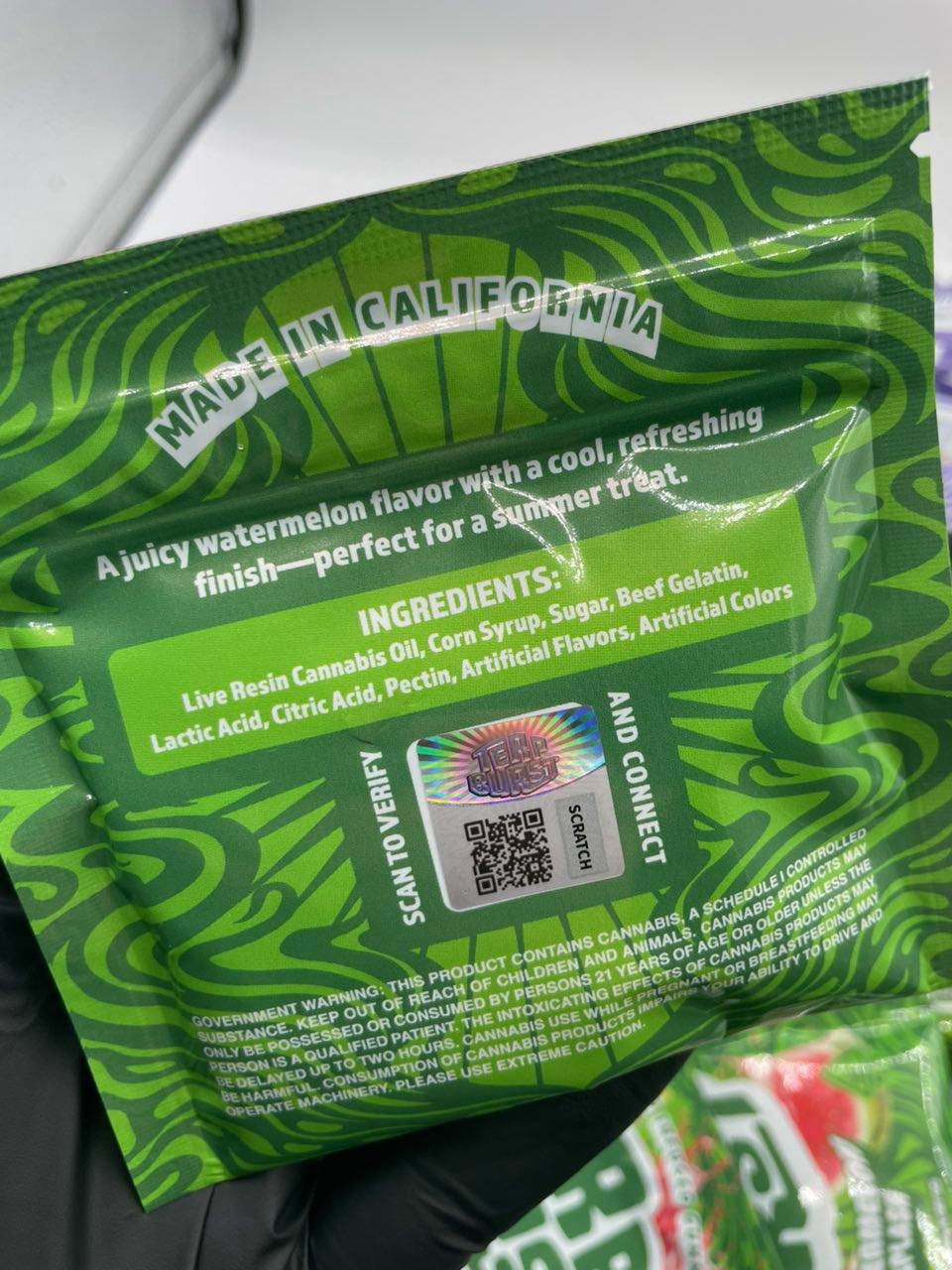 IMG 4969 1 TERP BURST LIQUID DIAMOND GUMMIES 600MG - Image 3
