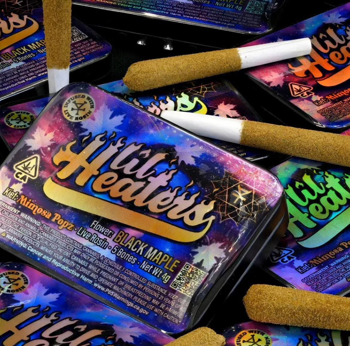 IMG 7661E5AE25F3 4 1 Lil Heaters Pre Rolls By Kaya Farms - Image 3