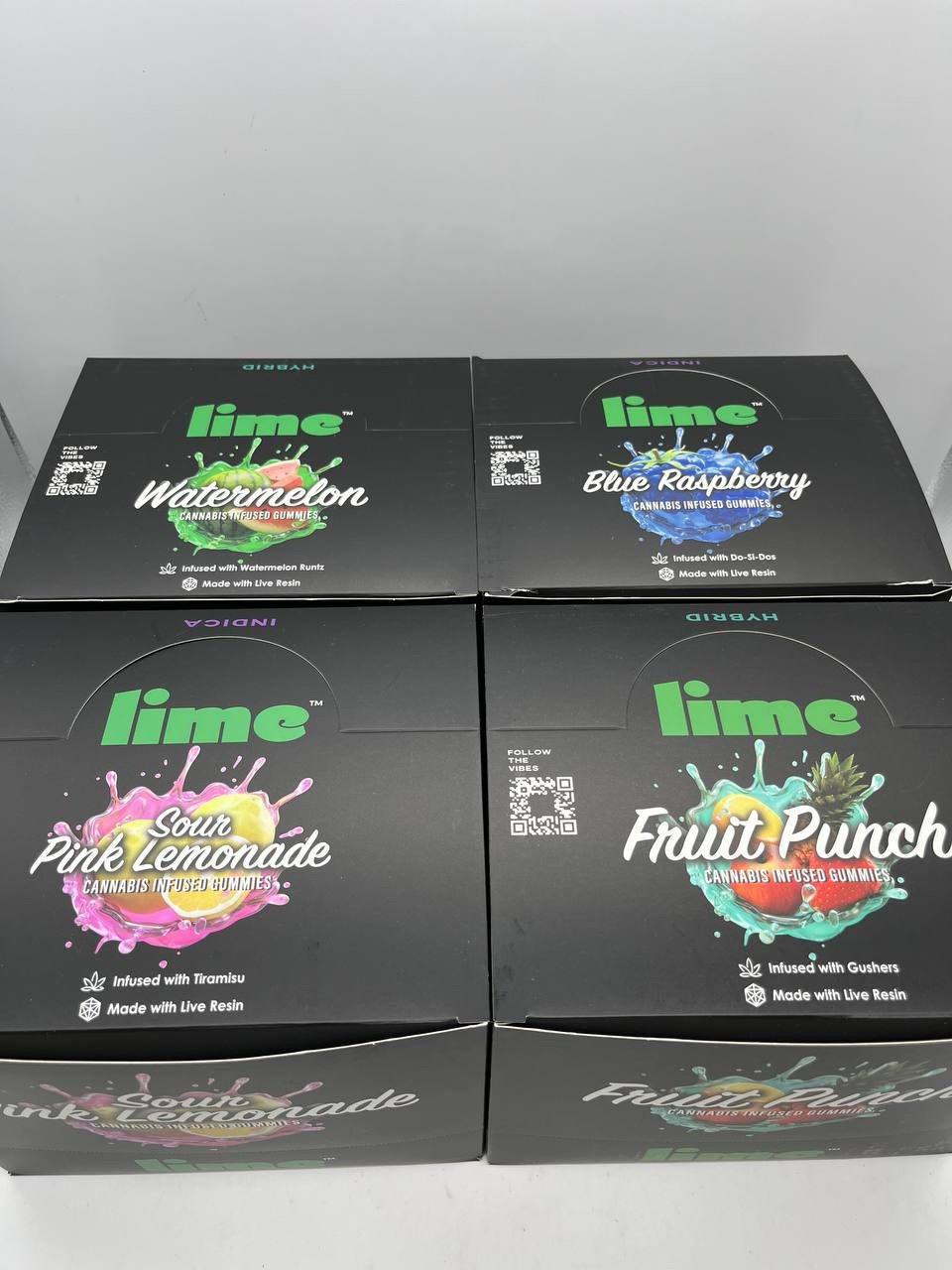 IMG B90F6ECF75D4 4 1 LIME LIVE RESIN GUMMIES – 100MG THC - Image 4