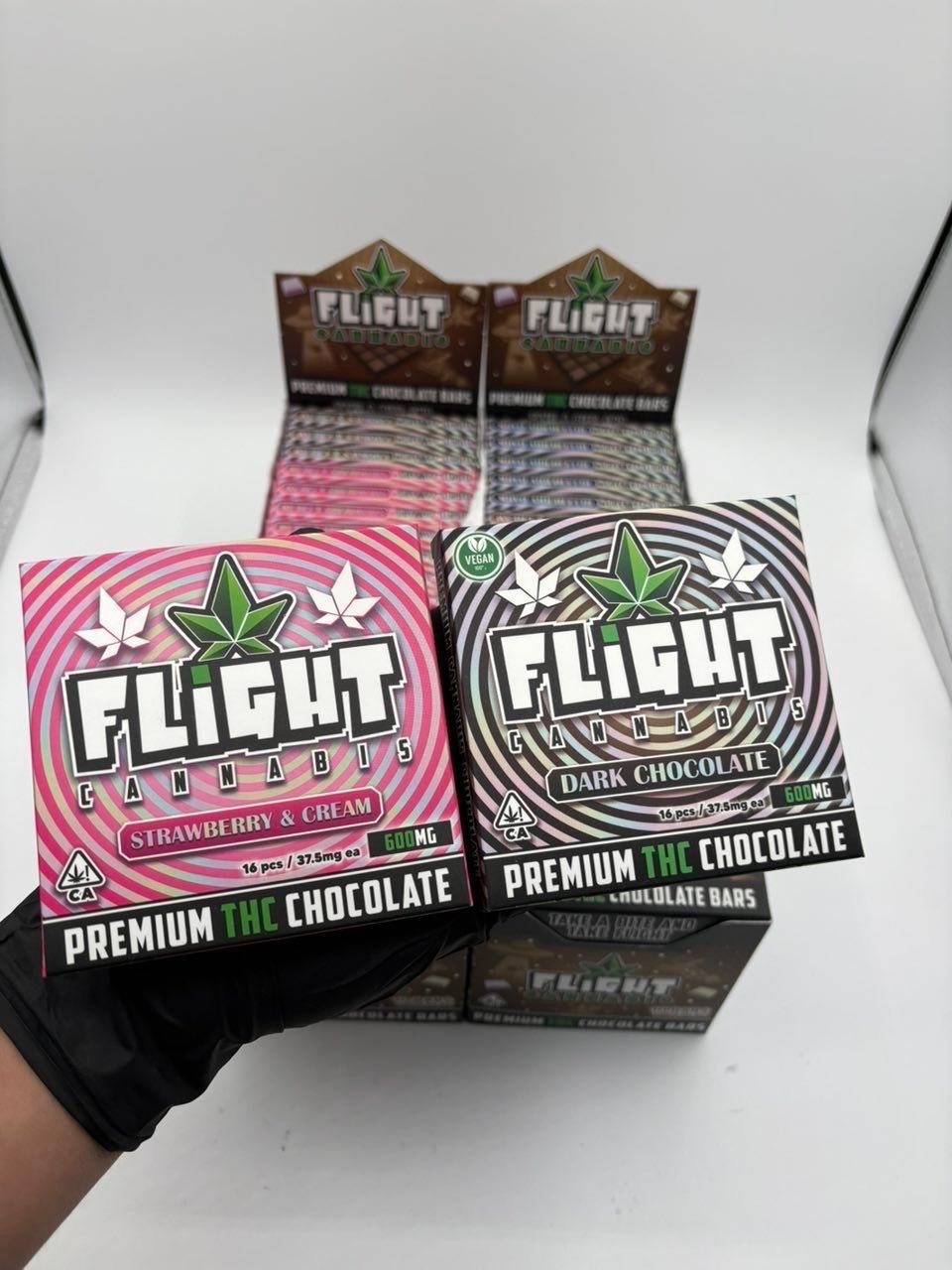 image 1318 1 FLIGHT CANNABIS THC CHOCOLATE 600MG