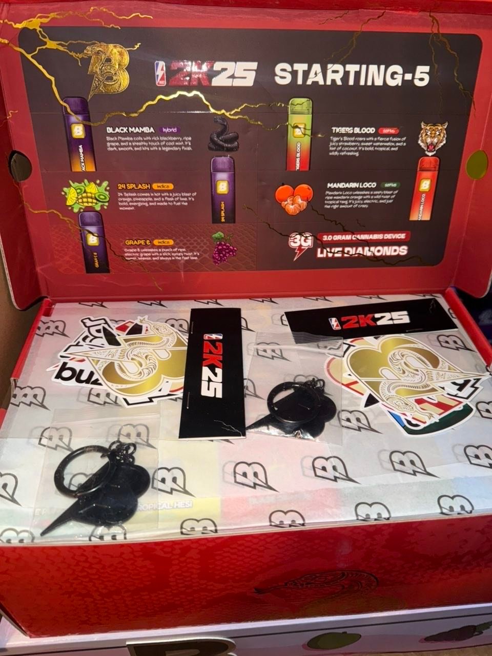 image 1341 1 BUZZ BAR 3G DISPOSABLE – SNEAKER EDITION – LIVE DIAMONDS - Image 3
