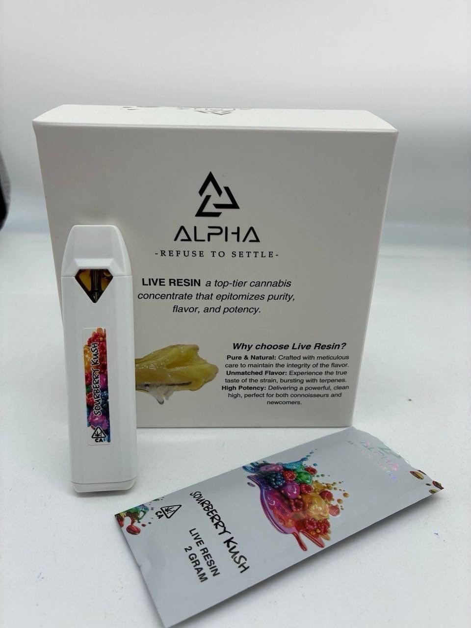 image 1461 1 ALPHA 2G DISPOSABLE – LIVE RESIN - Image 2