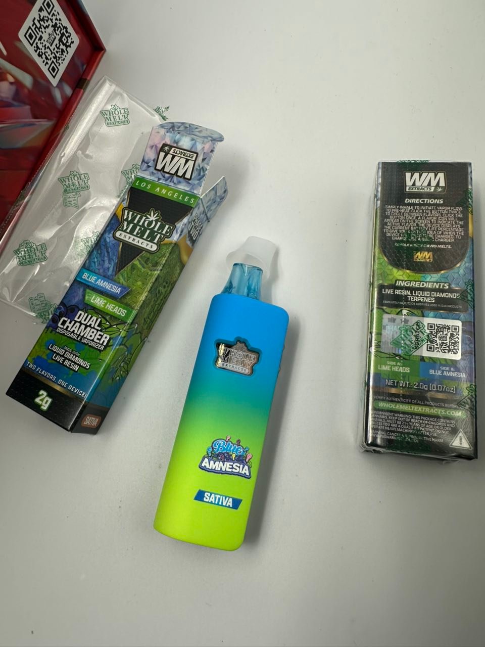 image 1712 1 WHOLE MELT DUAL CHAMBER 2G DISPOSABLE – LIQUID DIAMONDS + LIVE RESIN