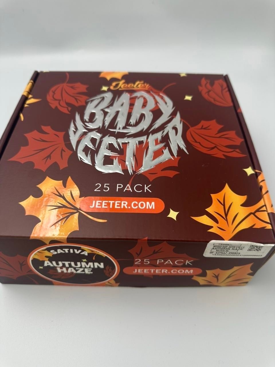 image 2178 1 BABY JEETER AUTUMN HAZE PRE ROLLS – SATIVA – 5PK - Image 2