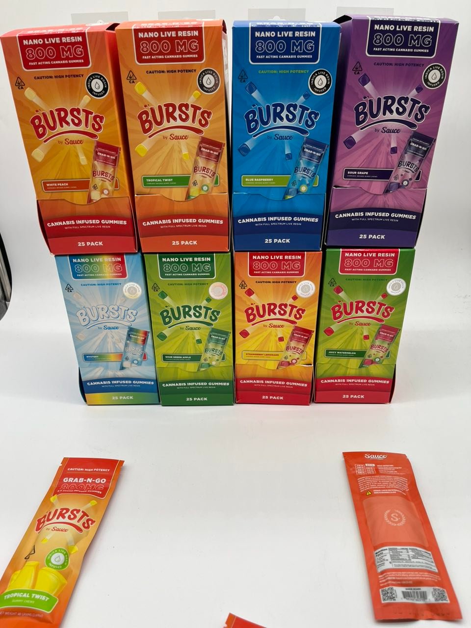 image 262 1 Bursts By Sauce Edibles 800MG - Image 3