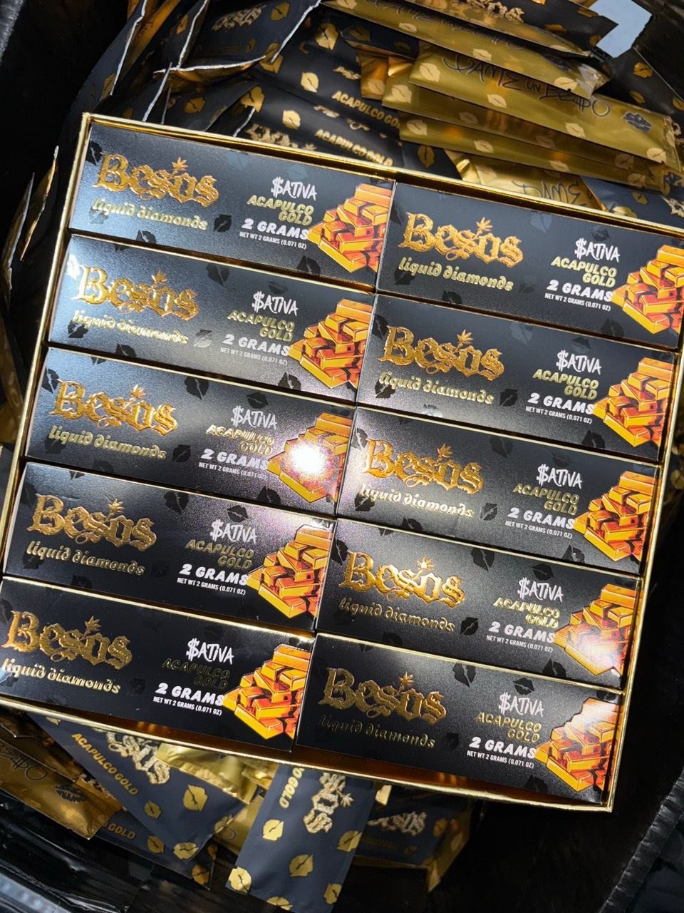 image 919 1 BESOS ACAPULCO GOLD 2G DISPOSABLE – LIQUID DIAMONDS - Image 2