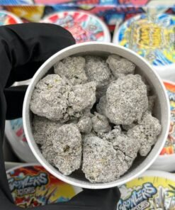 Alternative view of GROWLERS ICECAPS DIAMOND INFUSED FLOWER – Oz Jar
