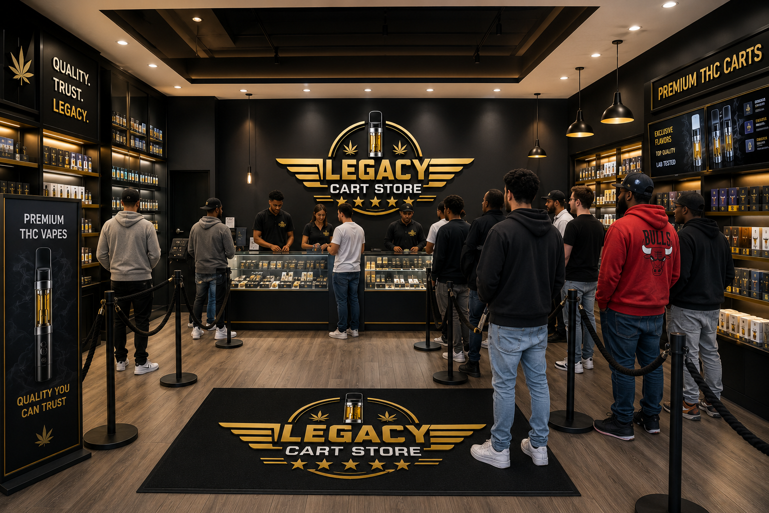 LEGACY CART STORE IN CALIFORNIA